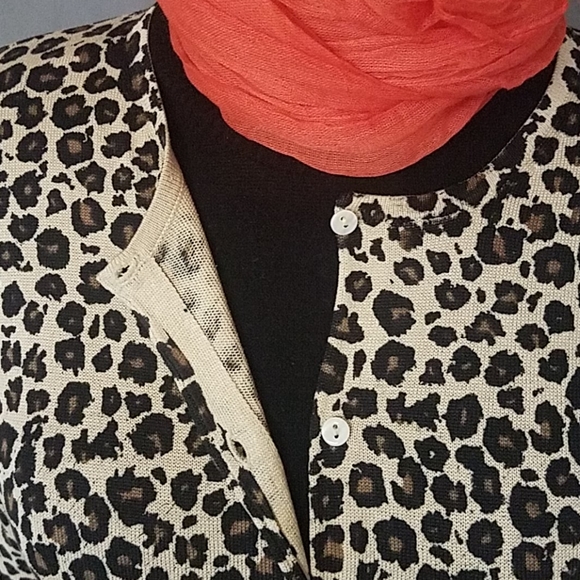 August Vintage silk  cardigan top - Picture 4 of 6